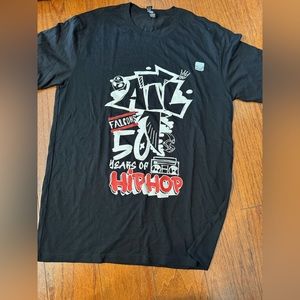 ATL Falcons 50 years of hip hop tshirt